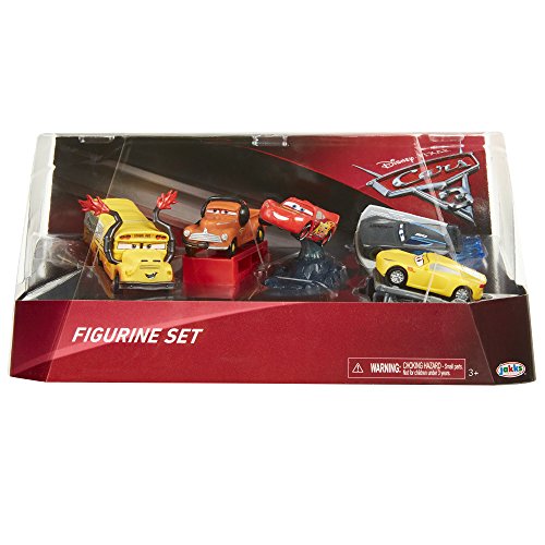 Foto 4 pulgar | Venta Internacional - Set De Figuras Cars 3 Disney 5 Figures 9 Cm De Altura