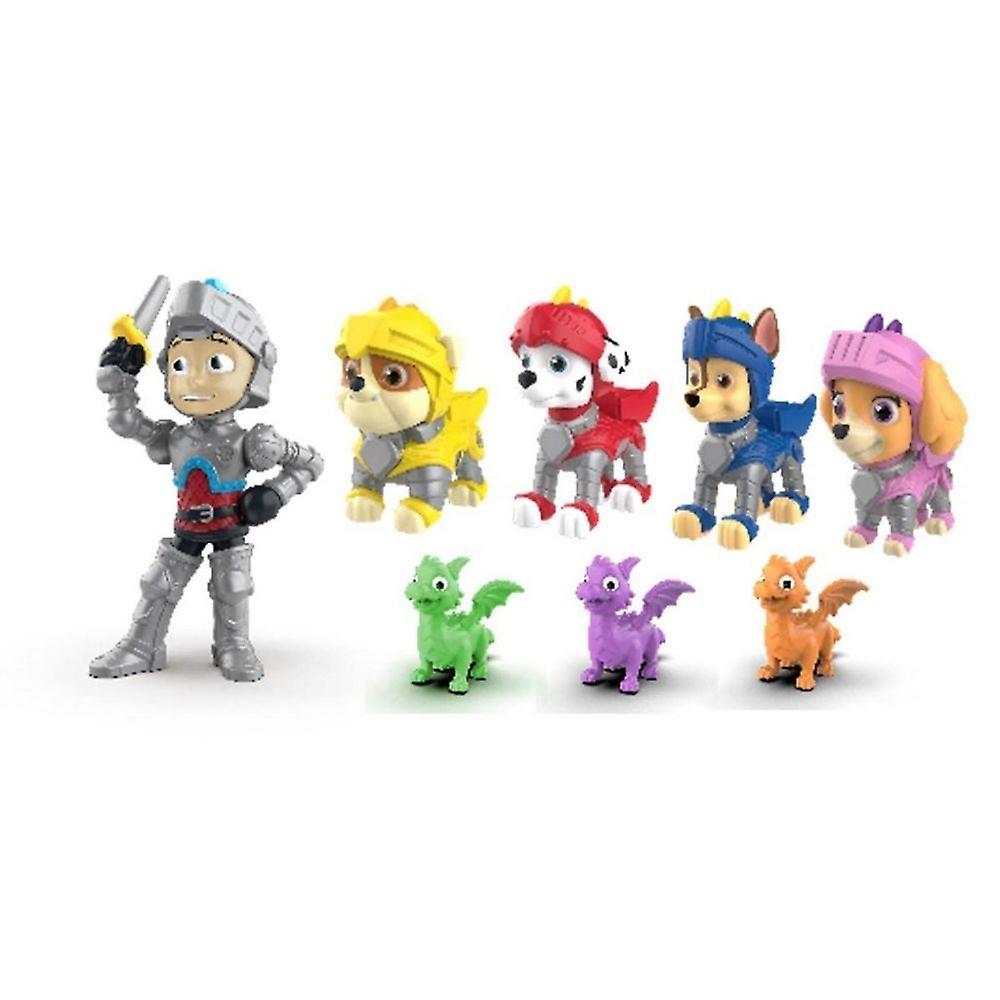 Foto 2 pulgar | Venta Internacional - Figura De Juguete Paw Patrol Rescue Knights Ryder And Pups, Paquete De Regalo