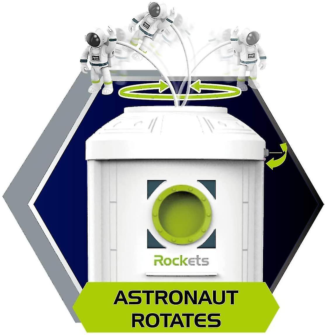 Foto 5 | Venta Internacional - Figura De Astronauta Space Station Playset Toys W/ Lights Sound