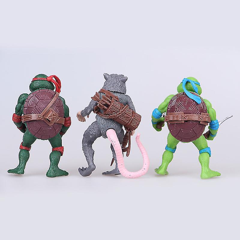 Foto 4 pulgar | Venta Internacional - Set De Figuras De Acción Con Forma De Tortuga Ninja, 6 Unidades, Para Niños De Más De 3 Años