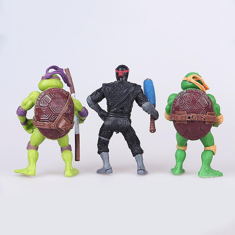 Foto 5 pulgar | Venta Internacional - Set De Figuras De Acción Con Forma De Tortuga Ninja, 6 Unidades, Para Niños De Más De 3 Años