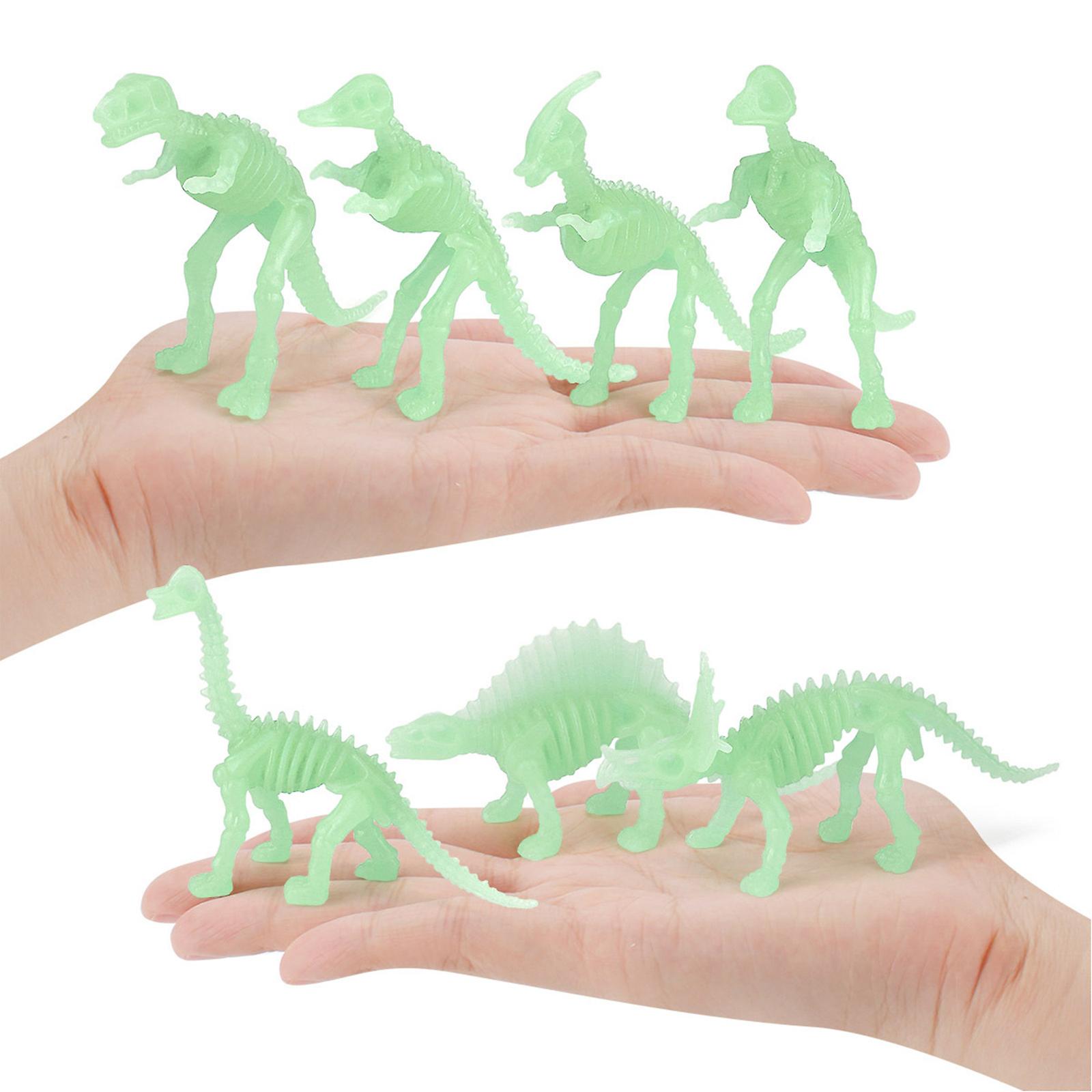 Foto 3 pulgar | Venta Internacional - Modelo De Dinosaurio Luminoso De Juguete Con 12 Adornos Resistentes