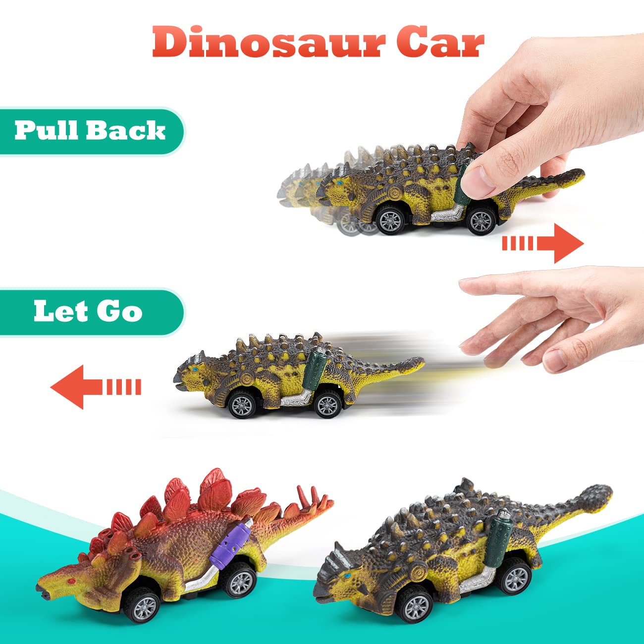 Foto 5 pulgar | Venta Internacional - Figuras De Dinosaurios Kiddiworld De Dinosaur Toys Con Tapete De Juego