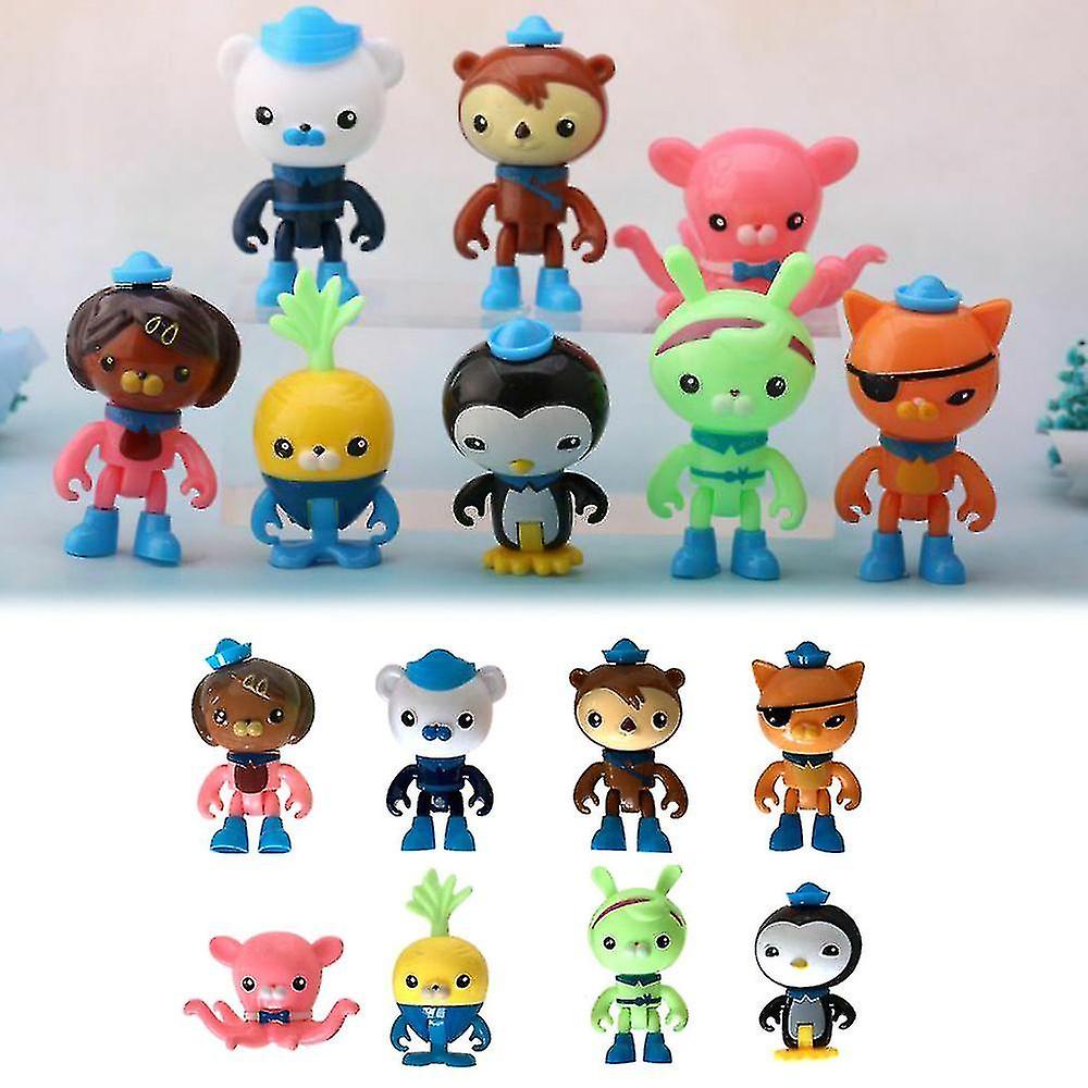 Foto 2 pulgar | Venta Internacional - Set De Figuras De Acción The Octonauts Octo Crew Pack X8