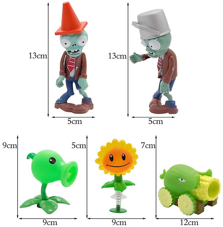 Foto 6 pulgar | Venta Internacional - Figuras De Acción Plants Vs Zombies Sunflower Wall Nut Blover