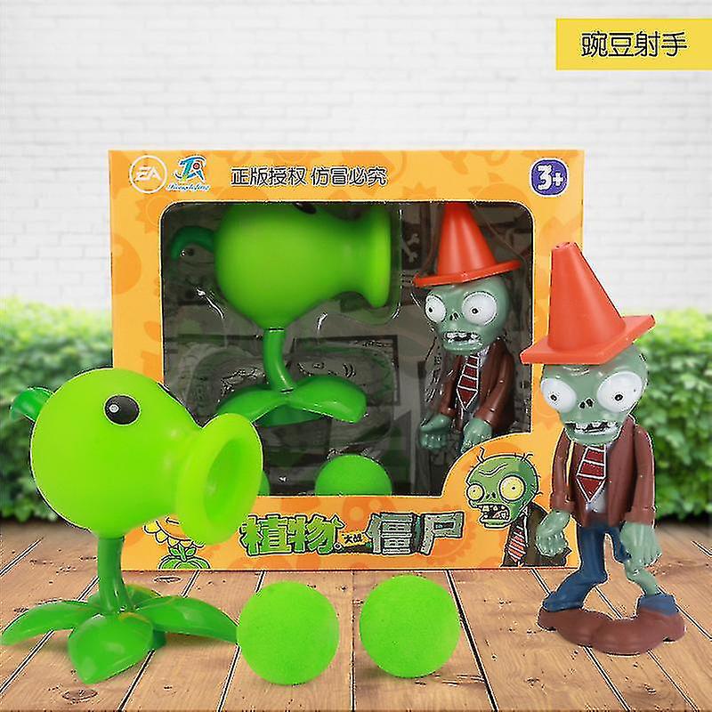 Venta Internacional - Disparando A Toy Plants Vs. Simulación De Figuras Del Juego Zombies