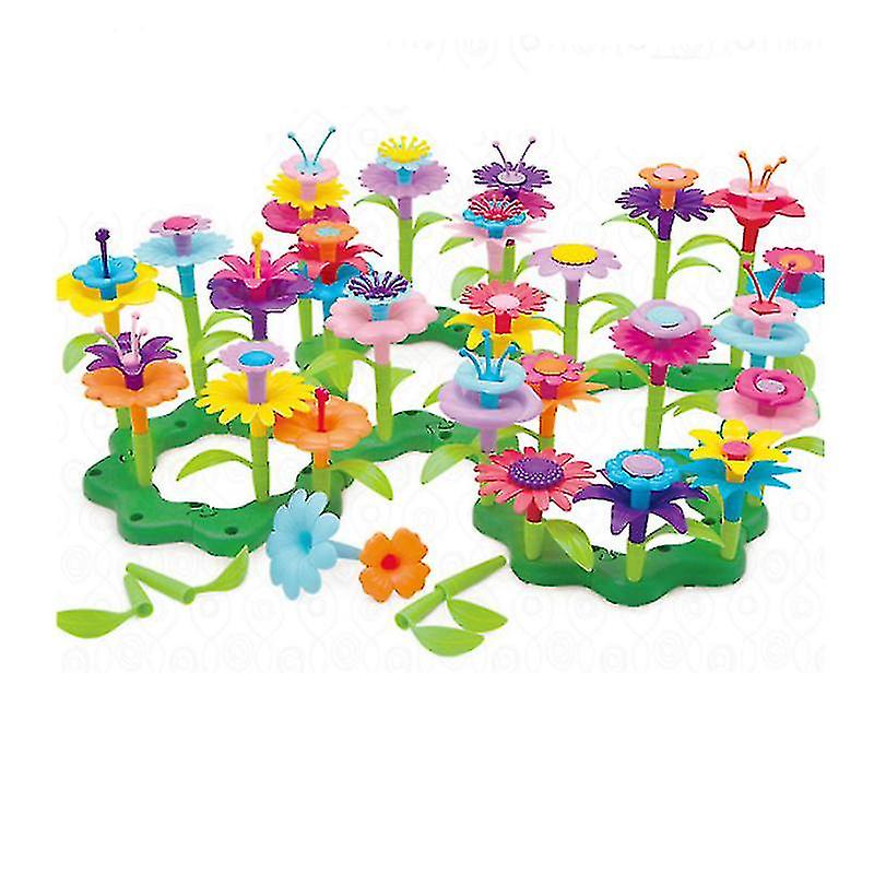 Foto 3 pulgar | Venta Internacional - Casa De Juegos De Juguete Para Niños Con Arreglo Floral, 46 Piezas De Plástico