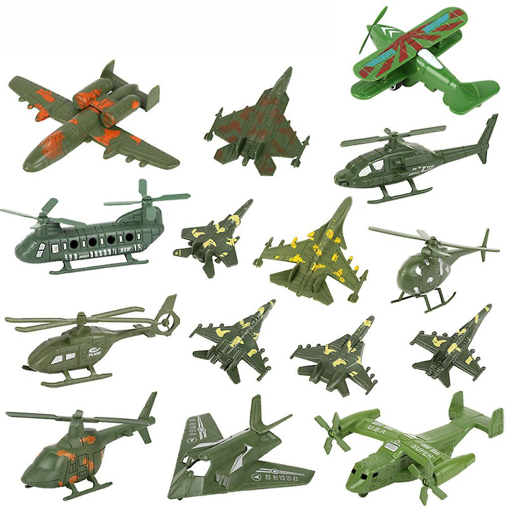 Venta Internacional - Juego De 15 Piezas De Aviones Del Ejército De La Segunda Gue