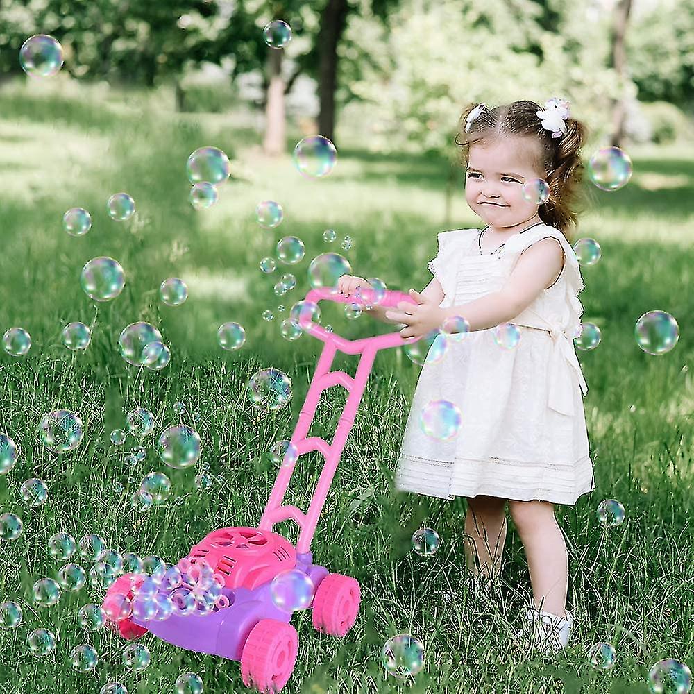 Foto 4 | Venta Internacional - Cortadora De Césped Con Burbujas De Juguete Para Niños Pequeños Con Soplador De Burbujas De