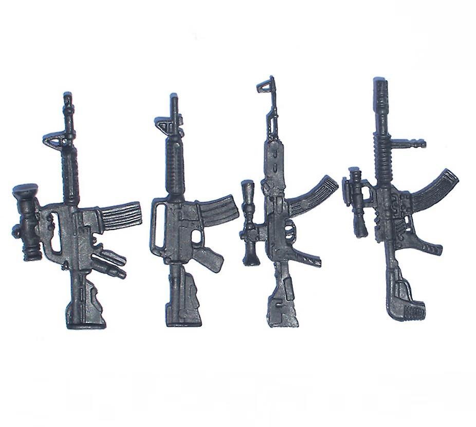 Foto 4 | Venta Internacional - Figuras Militares De Plástico De 10 Cm Con 10 Accesorios Para Armas