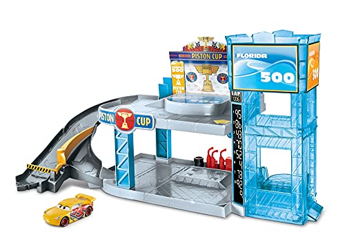 Foto 2 pulgar | Venta Internacional - Playset Disney Cars Toys Piston Cup Garage Con Lightning Mcqu