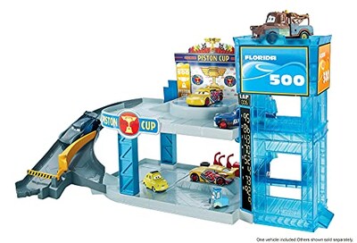 Foto 4 | Venta Internacional - Playset Disney Cars Toys Piston Cup Garage Con Lightning Mcqu