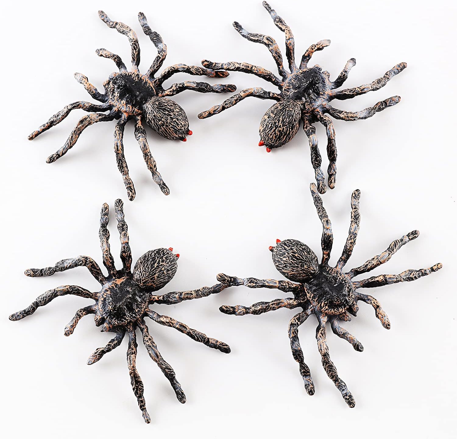 Foto 2 pulgar | Venta Internacional - Figuras de Araña Realistas 4 Piezas