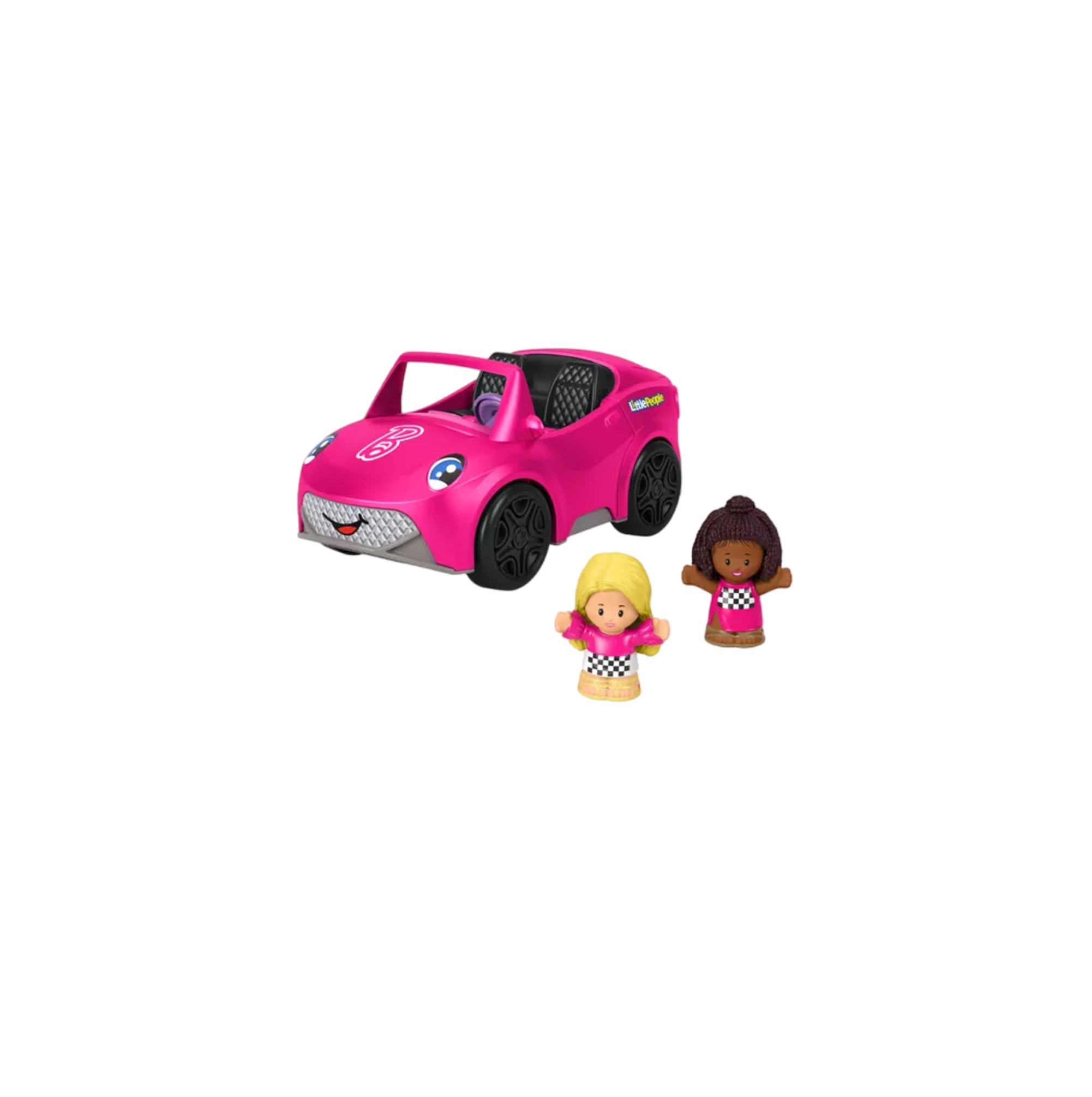 Fisher-price Figura De Juguete Mi Primer Convertible Barbie, Rosa