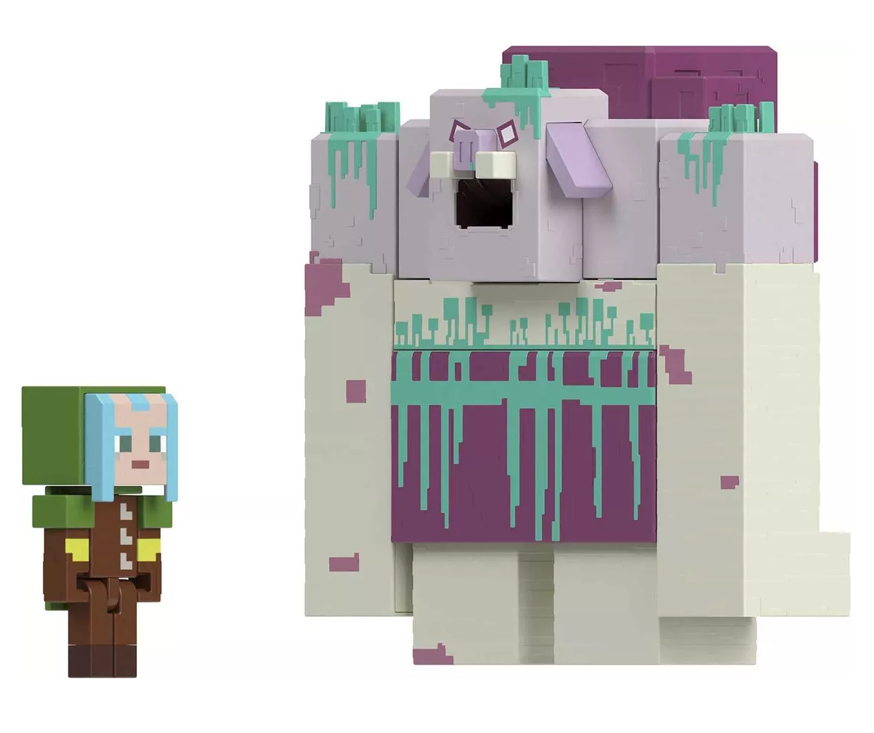 Foto 2 pulgar | Minecraft Legends Figura De Accion Muñecos Mattel