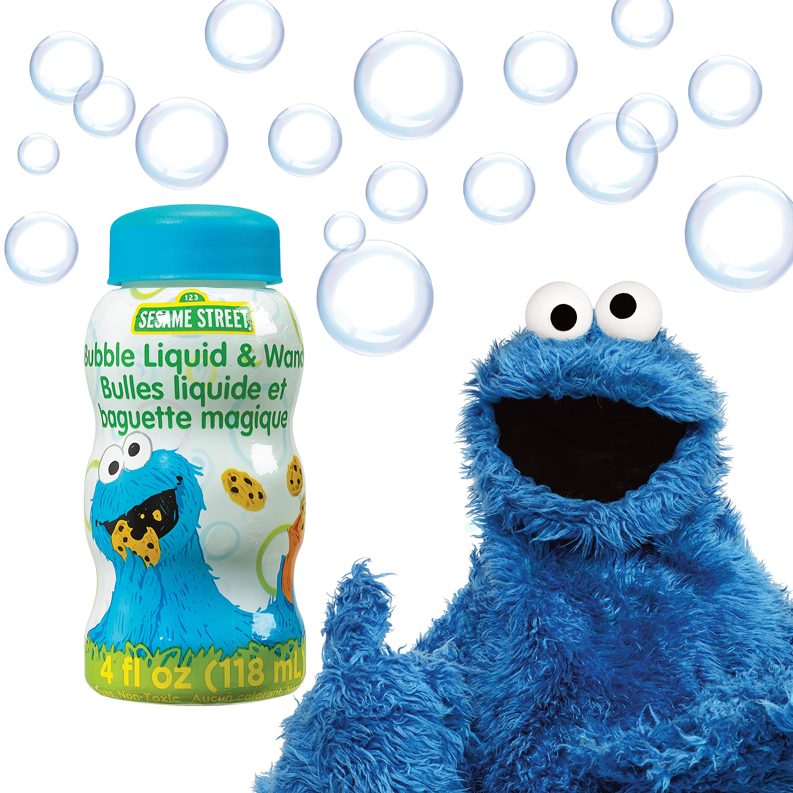 Foto 5 pulgar | Bubbles Toy Little Kids Sesame Street, 120 Ml Con Varita (paquete De 24) - Venta Internacional.