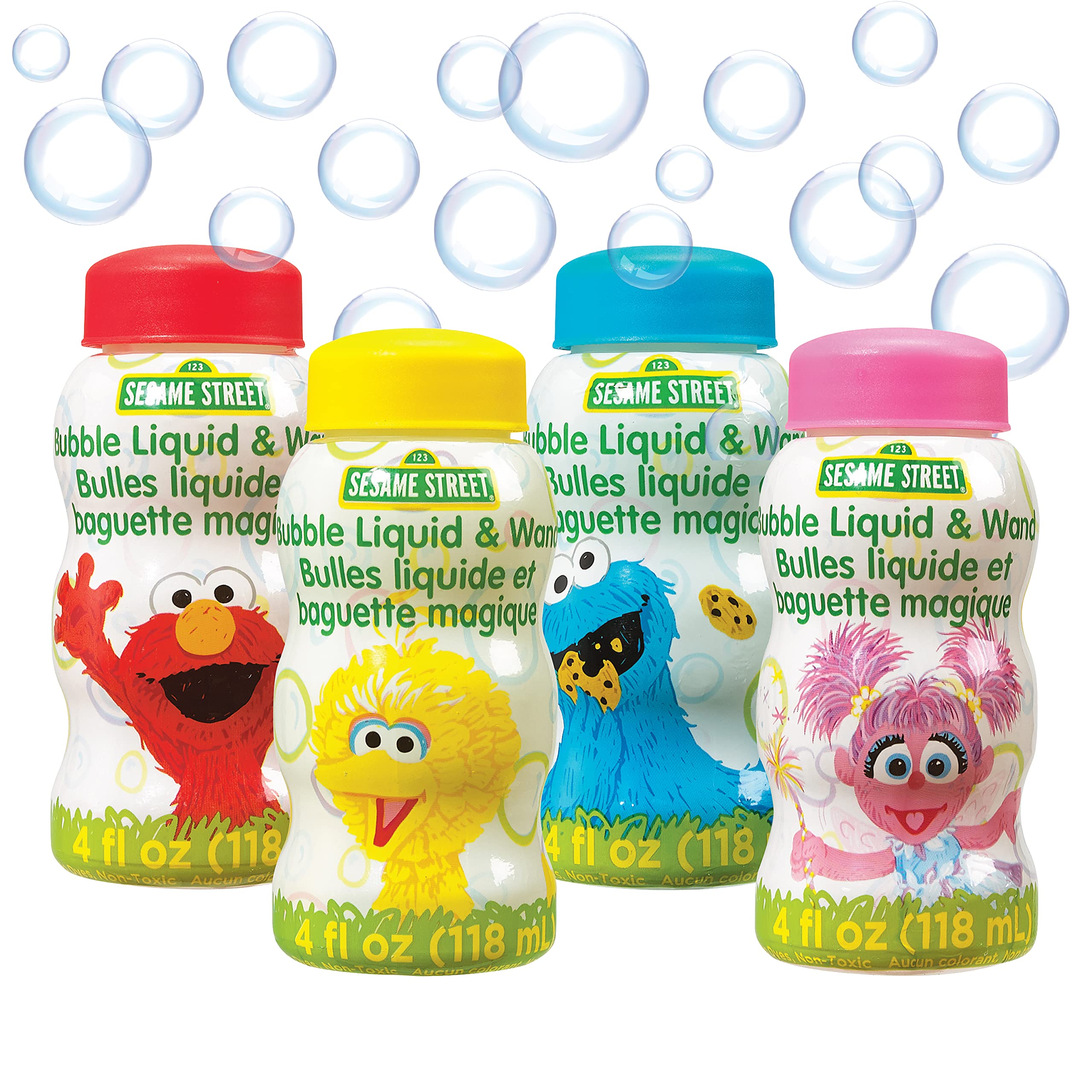 Foto 8 pulgar | Bubbles Toy Little Kids Sesame Street, 120 Ml Con Varita (paquete De 24) - Venta Internacional.