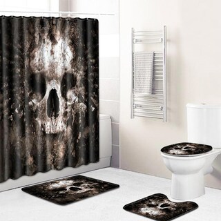 Foto 4 | Calavera De Halloween Oxidada Y Podrida, 4 Piezas - Venta Internacional.