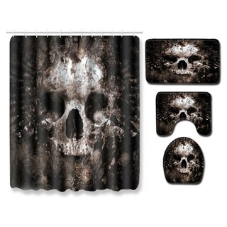 Foto 5 | Calavera De Halloween Oxidada Y Podrida, 4 Piezas - Venta Internacional.