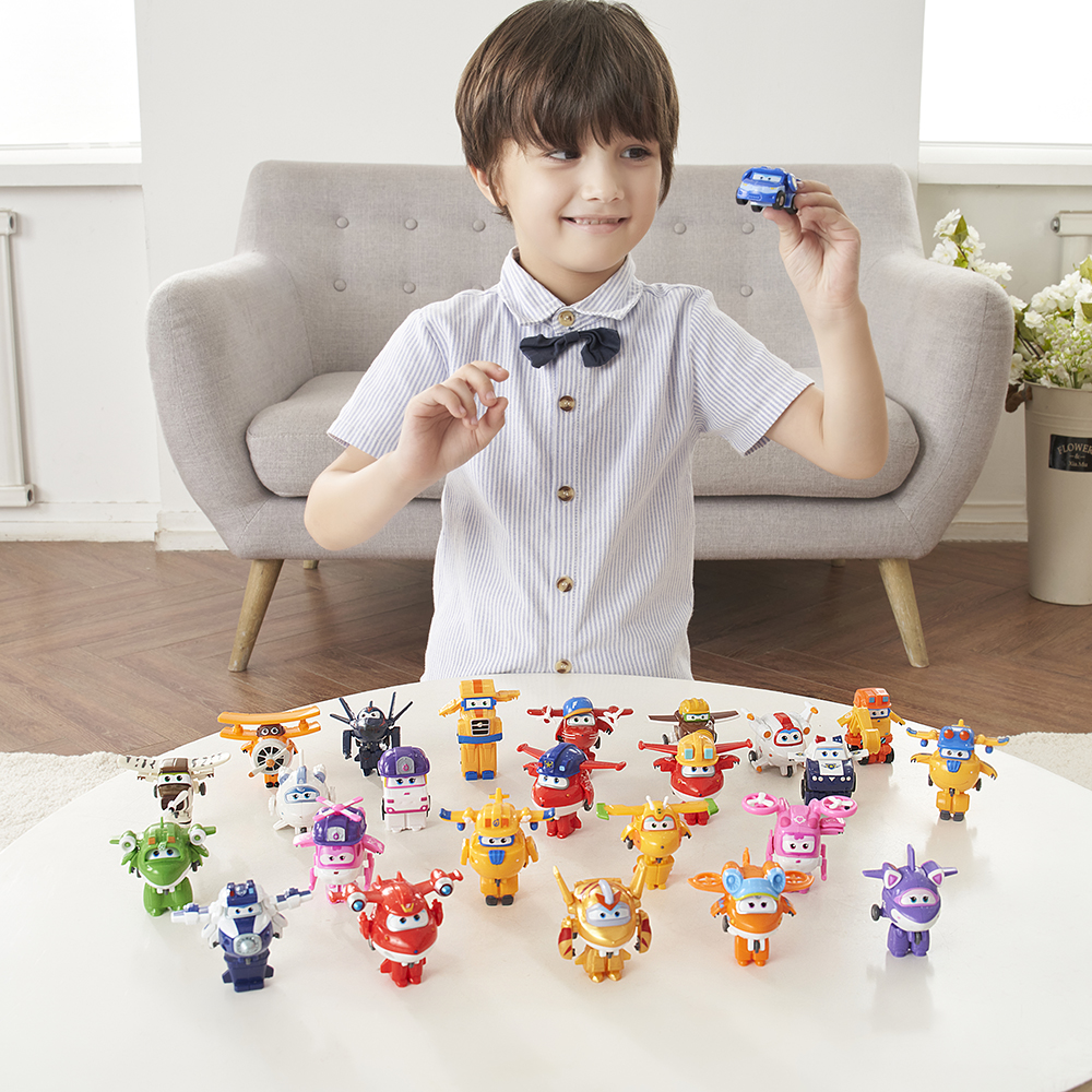 Foto 4 pulgar | Figuras De Acción Super Wings Transforming Miniplane Kids - Venta Internacional.