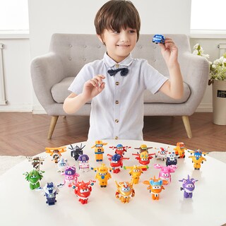 Foto 3 | Figuras De Acción Super Wings Transforming Miniplane Kids - Venta Internacional.