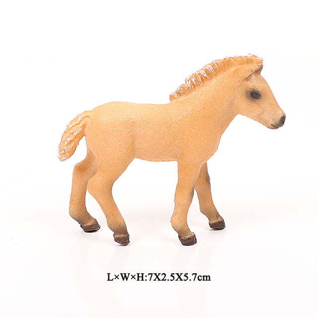 Foto 2 pulgar | Figura De Juguete Con Forma De Animal Y Caballo, Emulacional Realista - Venta Internacional.