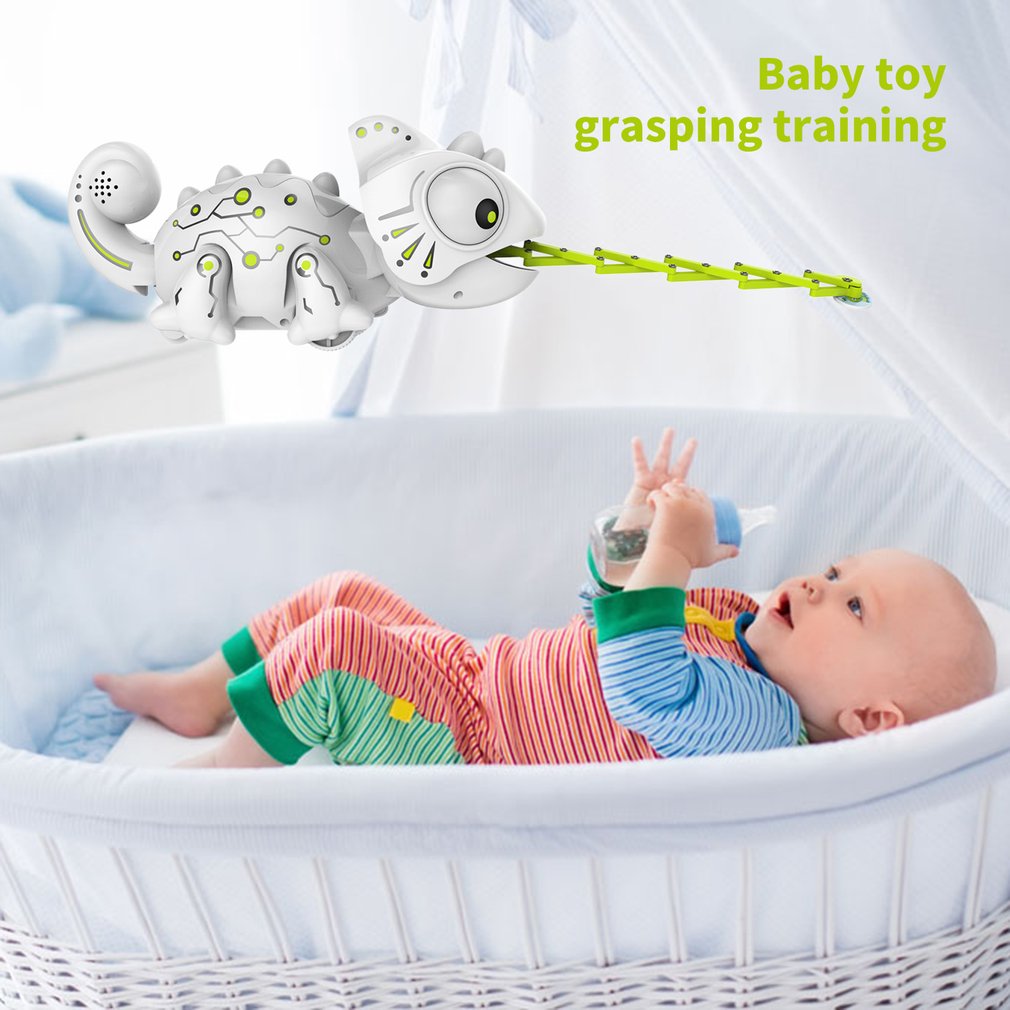 Foto 5 pulgar | Juguete Para Mascotas Chameleon Lizard Con Control Remoto Para Niños - Venta Internacional.