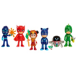 Foto 4 | Set De Figuras Pj Masks Para Héroes Y Villanos Durante Más De 3 Años - Venta Internacional.