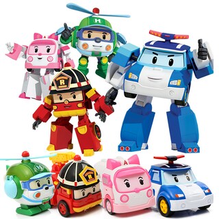 Foto 3 | Robot De Juguete Transformable Takara Tomy Robocar Poli-1 1/60 - Venta Internacional.