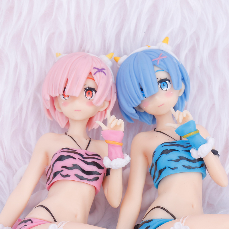 Foto 3 pulgar | Figura De Anime Takara Tomy Re:la Vida En Un Mundo Diferente Rem Ra - Venta Internacional.