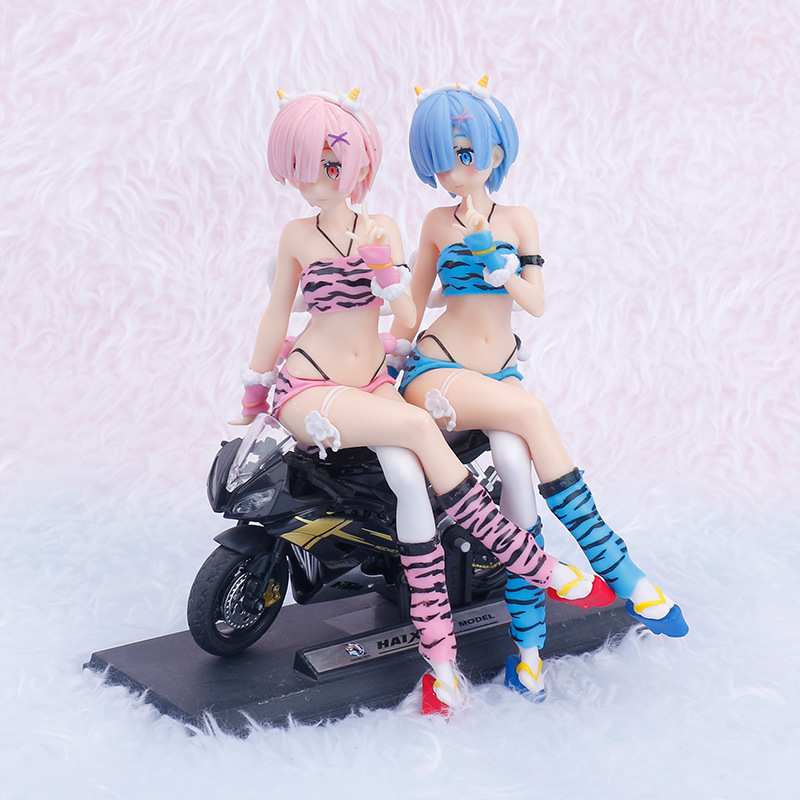 Foto 4 pulgar | Figura De Anime Takara Tomy Re:la Vida En Un Mundo Diferente Rem Ra - Venta Internacional.