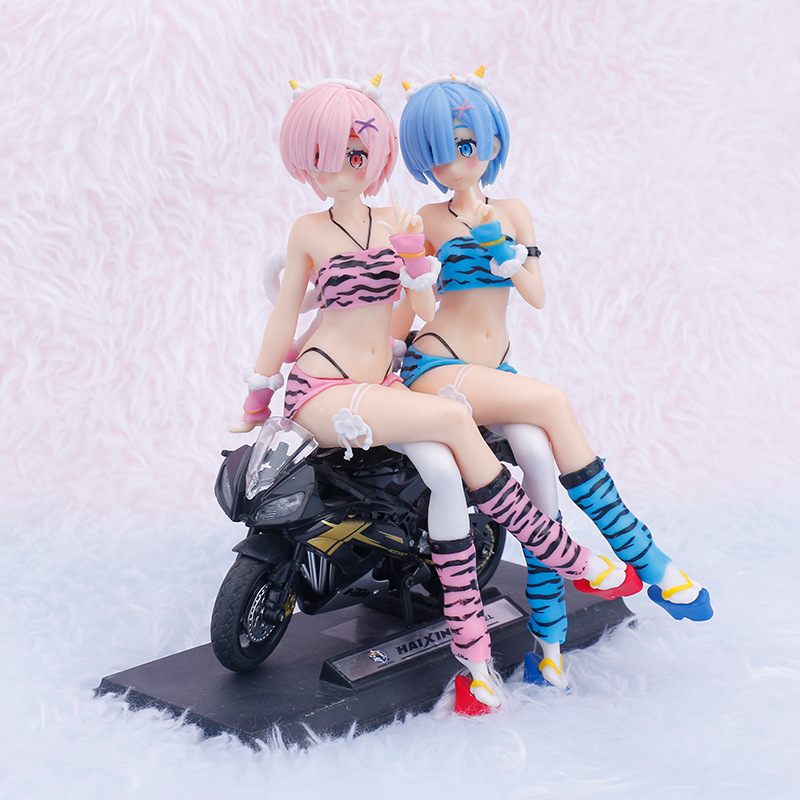 Foto 5 pulgar | Figura De Anime Takara Tomy Re:la Vida En Un Mundo Diferente Rem Ra - Venta Internacional.