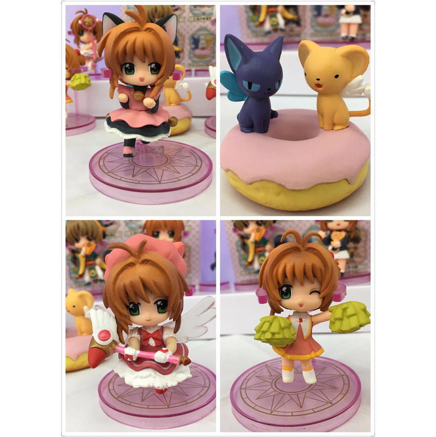 Foto 4 pulgar | Set De Figuras De Pvc Cardcaptor Sakura Anime, 8 Piezas - Venta Internacional.