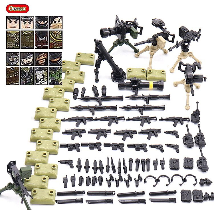Foto 2 pulgar | Minifigura Building Block Oenux Air Navy Soldier Para Niños De 3 Años O Más - Venta Internacional.