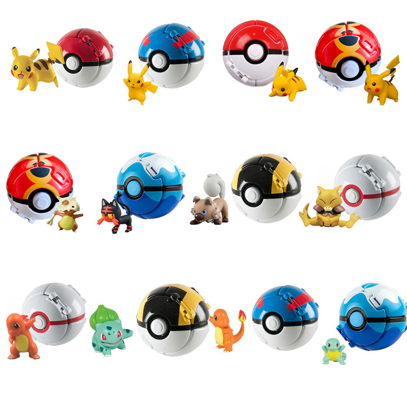 Foto 3 pulgar | Figuras De Acción Takara Tomy Pokemon Pikachu Charmander - Venta Internacional.