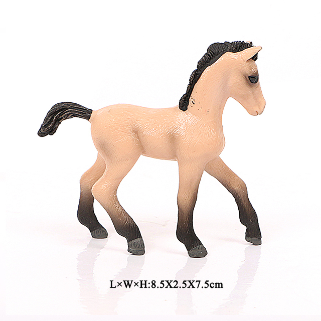 Foto 2 pulgar | Figura De Acción Realista Con Emulación De Caballo Y Animal De Toy Model - Venta Internacional.