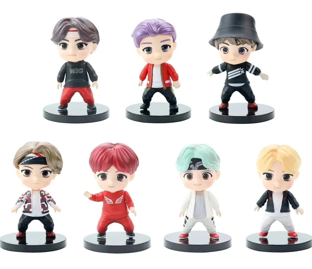 Foto 2 pulgar | Set De Minifiguras Bts Pop Up Store House Of Bts, 7 Piezas - Venta Internacional.