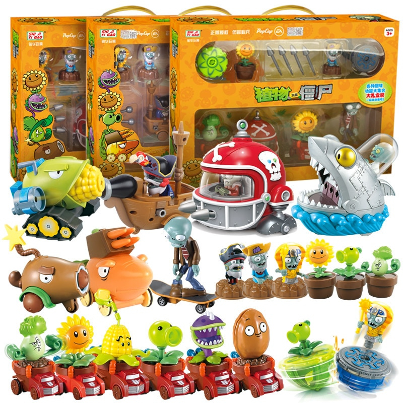 Foto 2 | Set De Figuras De Acción Coleccionables Plants Vs Zombies Pvc - Venta Internacional.