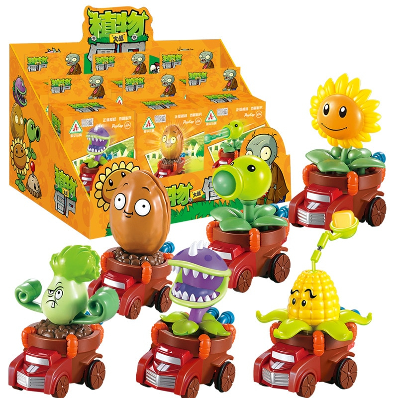 Foto 5 | Set De Figuras De Acción Coleccionables Plants Vs Zombies Pvc - Venta Internacional.