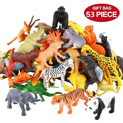 Foto 2 pulgar | Figura De Acción Mini Animal World Zoo Para Niños De 7 A 12 Años - Venta Internacional.