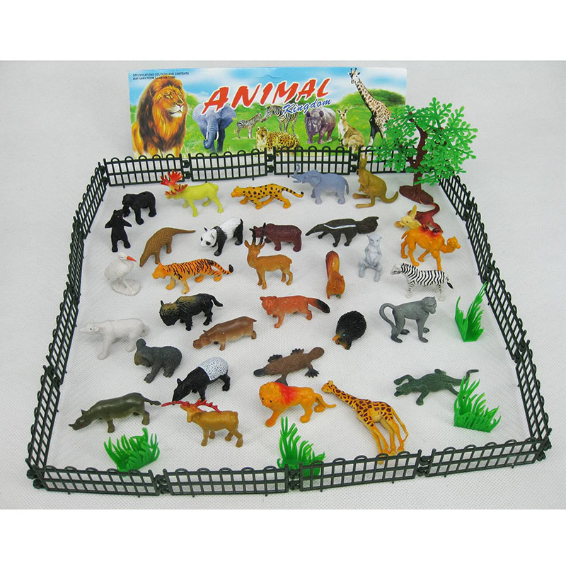 Foto 3 pulgar | Figura De Acción Mini Animal World Zoo Para Niños De 7 A 12 Años - Venta Internacional.
