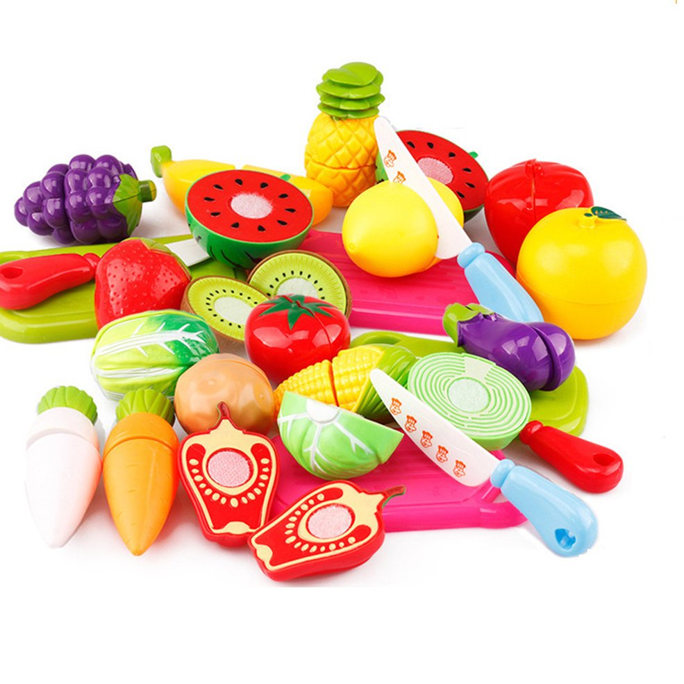 Foto 5 pulgar | Set De Juguetes De Frutas Y Verduras Para Niños - 29 Piezas - Venta Internacional.