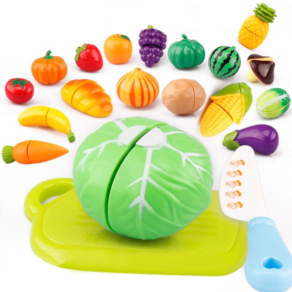 Foto 6 pulgar | Set De Juguetes De Frutas Y Verduras Para Niños - 29 Piezas - Venta Internacional.