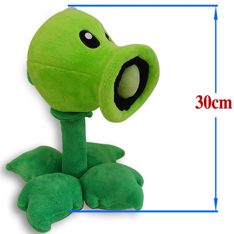 Foto 2 pulgar | Juguete De Peluche Yokai Pet Nbaed Plants Vs Zombies Pea Shooter 30 Cm - Venta Internacional.