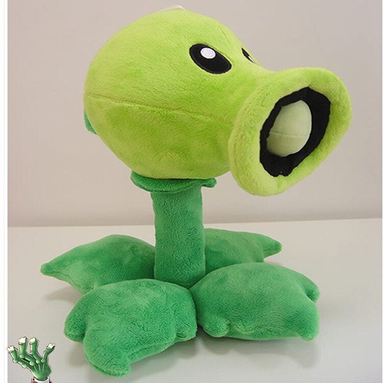 Foto 3 pulgar | Juguete De Peluche Yokai Pet Nbaed Plants Vs Zombies Pea Shooter 30 Cm - Venta Internacional.
