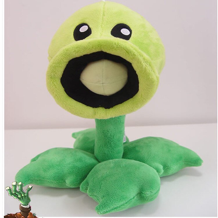 Foto 4 pulgar | Juguete De Peluche Yokai Pet Nbaed Plants Vs Zombies Pea Shooter 30 Cm - Venta Internacional.