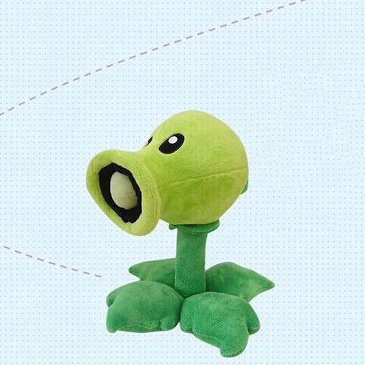 Foto 5 pulgar | Juguete De Peluche Yokai Pet Nbaed Plants Vs Zombies Pea Shooter 30 Cm - Venta Internacional.