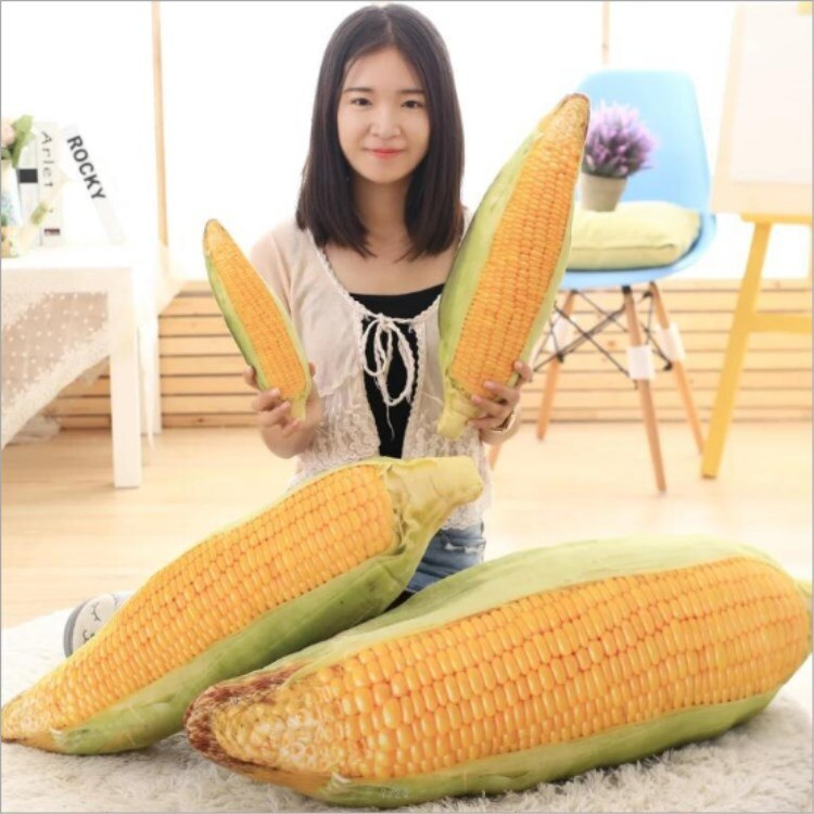 Cojín De Almohada Anime Corn Cob Fruit Vegetable 75 Cm - Venta Internacional.