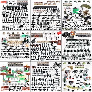 Foto 2 | Minifiguras Building Block Oenux Ww2 De Soldados Del Ejército Militar - Venta Internacional.