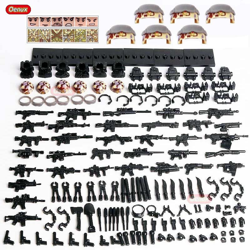 Foto 5 pulgar | Minifiguras Building Block Oenux Ww2 De Soldados Del Ejército Militar - Venta Internacional.